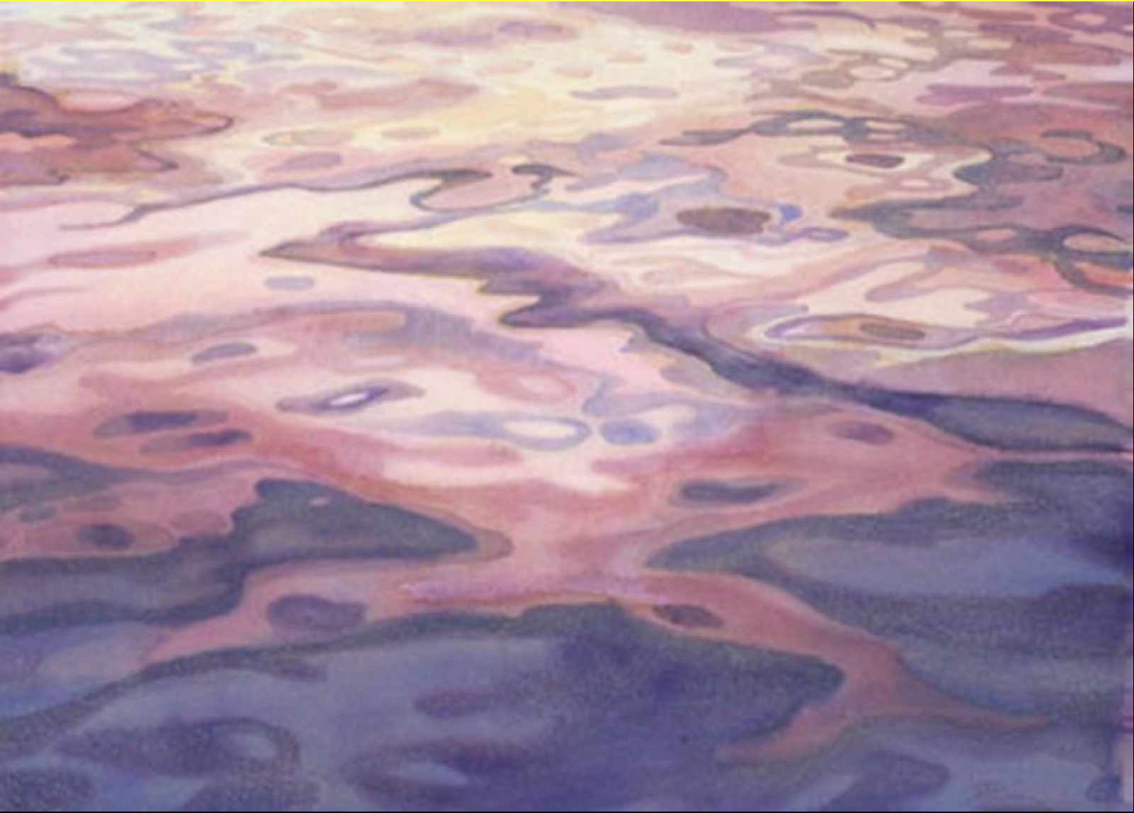 Sunset - 21 in x 25 in Watercolor