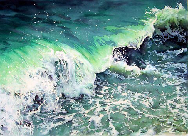 The Ovation - Watercolor 25 in x 34 in